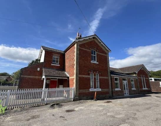 Warnham Station master's house and ticket office has gone up for sale