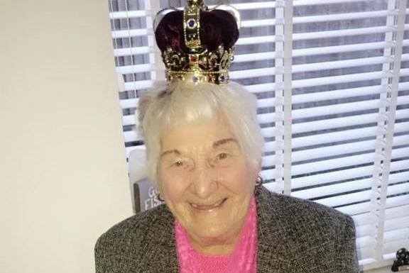 Crawley resident Joan Izzard celebrates her 100th birthday on Wednesday, February 7.