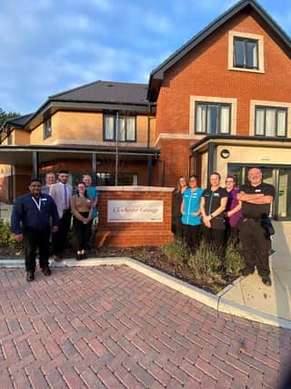 The team at Care UK's Chichester Grange 