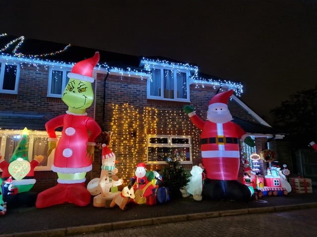 Jim Jam's Catering has created a winter wonderland in Fairfields, High Street, Tarring, to raise money for the A&E department at Worthing Hospital
