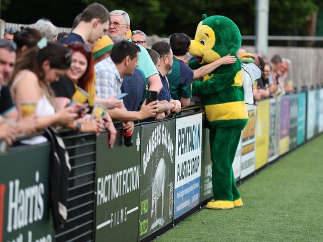 Natalie Mayhew's pictures of Horsham FC's Isthmian League title celebrations