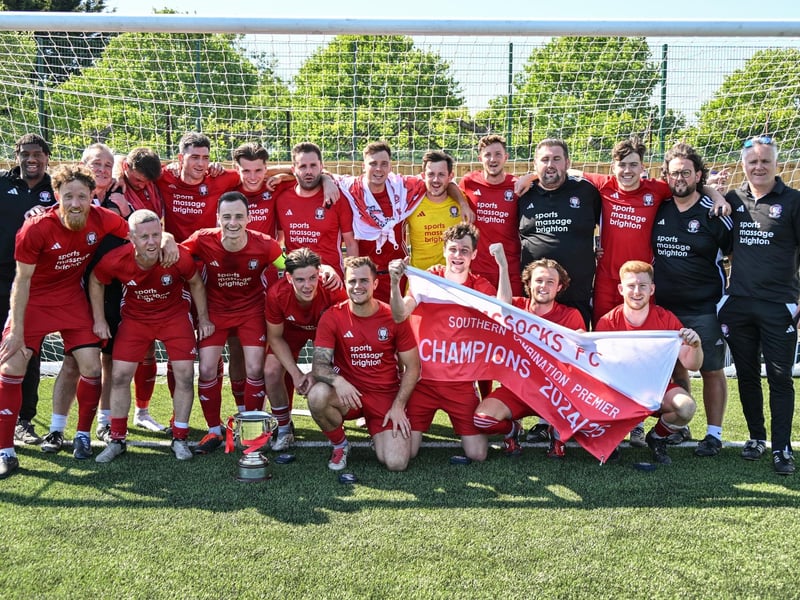 Hassocks FC win the 2024-25 Peter Bentley Cup