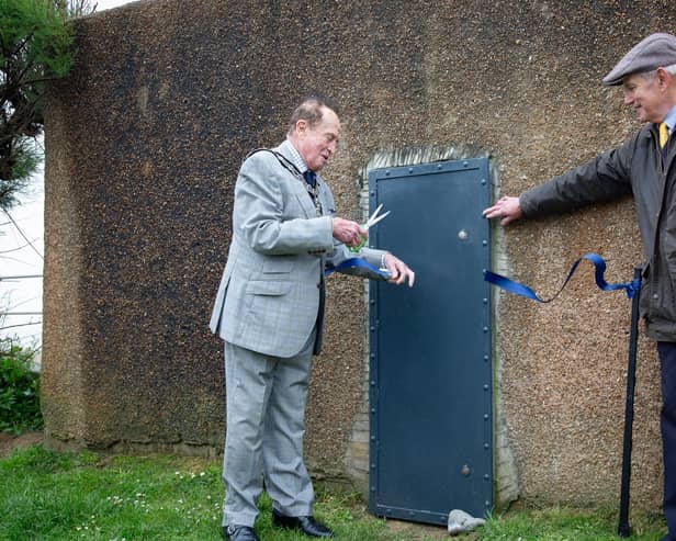 A valuable part of Ferring's wartime history has been officially opened just days before the 80th anniversary of D-Day. The Ferring pillbox is one best preserved across the country and thanks to the hard work of volunteers, it has been fully restored and made safe for public viewing.
