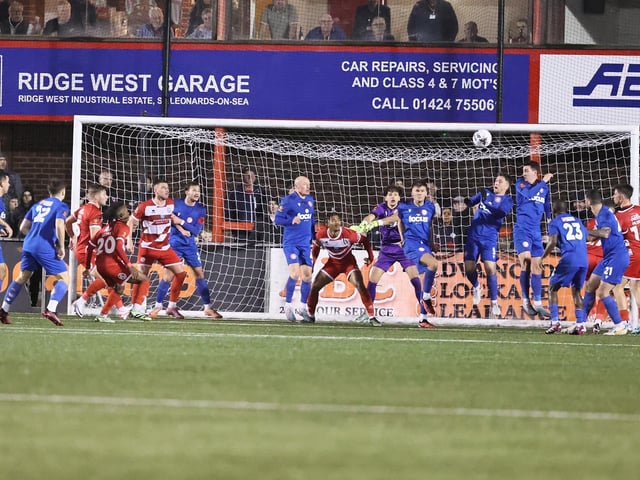 Worthing begin 2024 with a 4-0 win at Eastbourne Borough