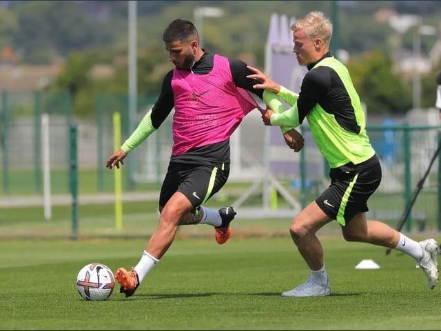 The Dutch defender was excellent for Blackburn last season and keeps a close on Brighton's new striker in training