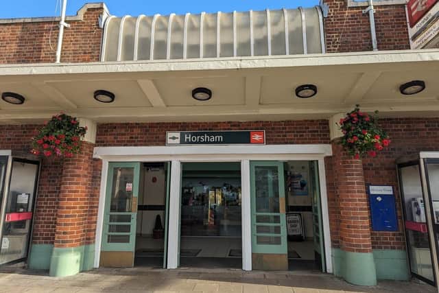 Horsham Railway Station - its ticket office is to remain open after a climbdown over closure proposals