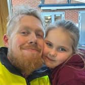 Glen Clayton, 28, has a five-year-old daughter, who he said helped him keep going after he was made homeless for a second time.