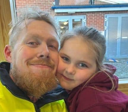 Glen Clayton, 28, has a five-year-old daughter, who he said helped him keep going after he was made homeless for a second time.
