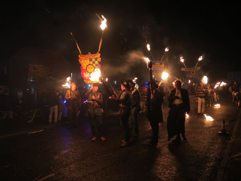 Ewhurst & Staplecross Bonfire 2023. Photo by Andrew Clifton.