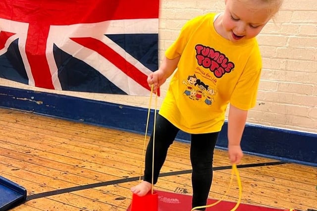 Celebrating the Queen's Platinum Jubilee at Tumble Tots Worthing
