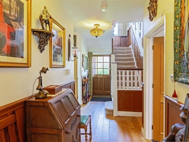 This end-of-terrace, five-bedroom property is on a corner plot in Grand Avenue, just a short walk from the town centre and yards from the beach. It has come on the market with Robert Luff & Co priced at £850,000.