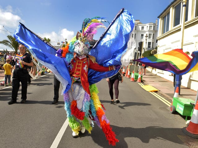 Eastbourne Pride Parade 2023 (Photo by Jon Rigby)