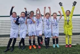 Orchards Junior School Under 9 Girls - Champions of Sussex!