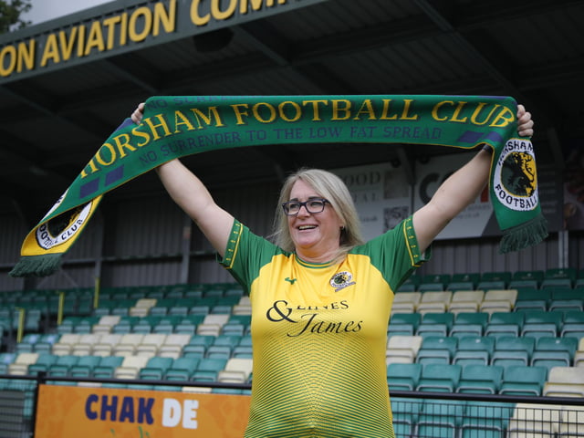 Horsham FC have launched their new home kit for the 2025-26 campaign – with a little help from the club’s volunteers, players, staff and loyal supporters.