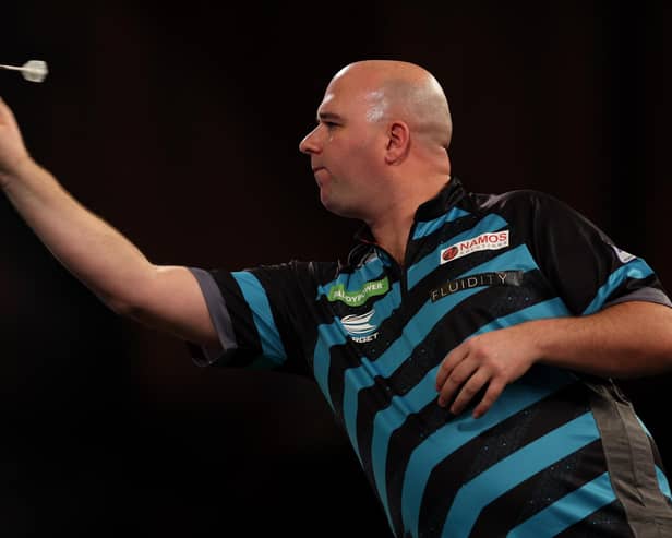 Rob Cross has won the bet365 US Darts Masters in New York (Photo by Warren Little/Getty Images)