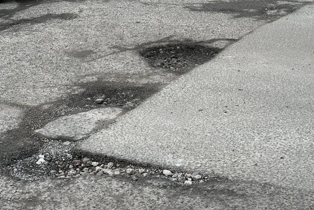 Residents and road users often report potholes via Fixmystreet.com.