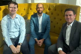Josh Babarinde MP with senior executives from Network Rail and Greater Thameslink Railway (GTR). Photo: contributed