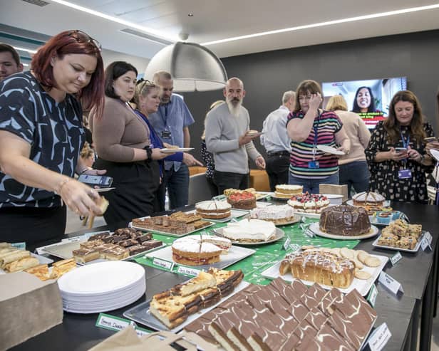 A fun cake competition and sale raised money for St Catherine's Hospice. Photo contributed