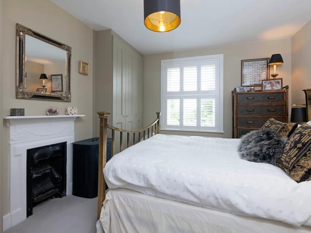 The property has four bedrooms