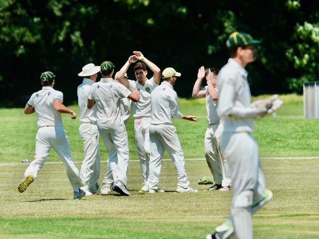 Action from Chippingdale v Broadwater CC in Division 4 West of the Sussex Cricket League