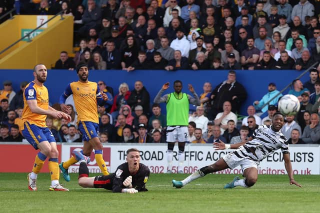 Mansfield Town scored six times in stoppage time and conceded four times this season.