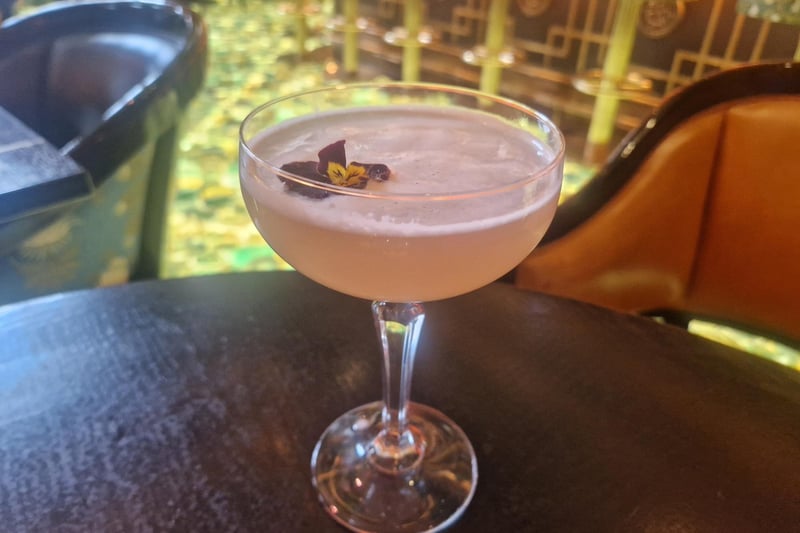 A Sakura Lychee Martini at The Ivy Asia, Brighton