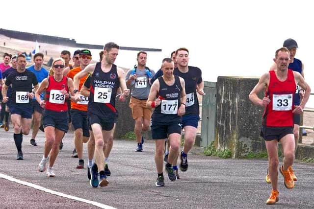 Hailsham Harriers at the Seaford Half | Contributed picture