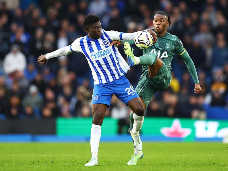 What a player he is and will be. Underused last season but now looks a powerful and skilful presence in the midfield. Albion have another star!