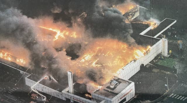 Staff members said the fire spread through the store in minutes, and many recalled hearing what sounded like an explosion.