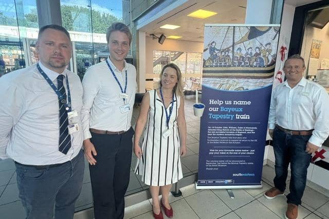 Passengers invited to name Hastings Bayeux Tapestry train