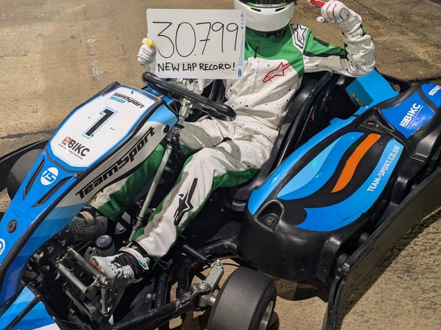 Ronnie Deacon, 12, from Shoreham, has been crowned one of the top 10 go-karters in the country
