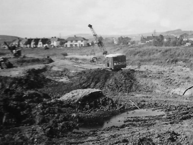 In the 1950s, work began to turn the old rubbish tip into a pleasure park