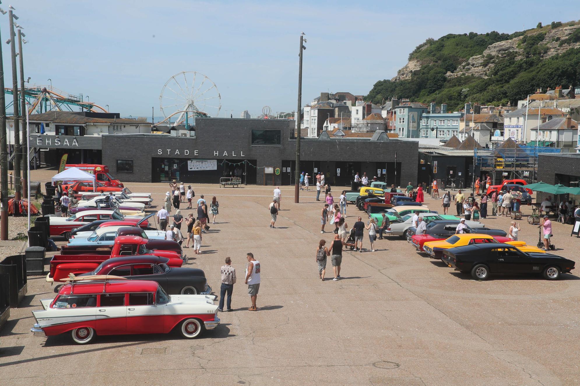 Hot Rod and Roll show in Hastings on June 21 2025. Photo by Roberts Photographic.