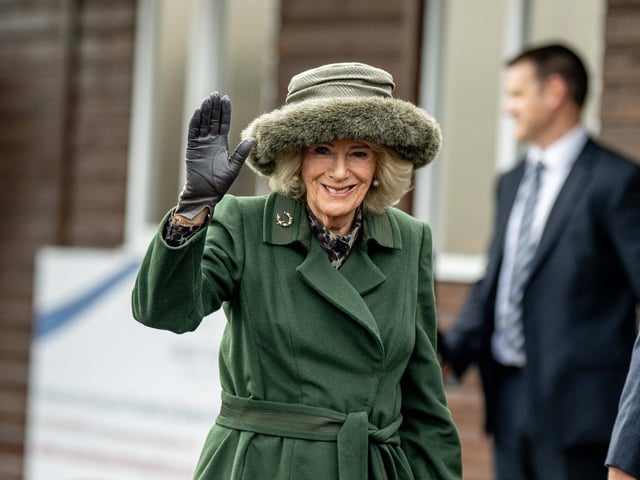 Darren Cool Images : Queen Camilla at Plumpton Racecourse