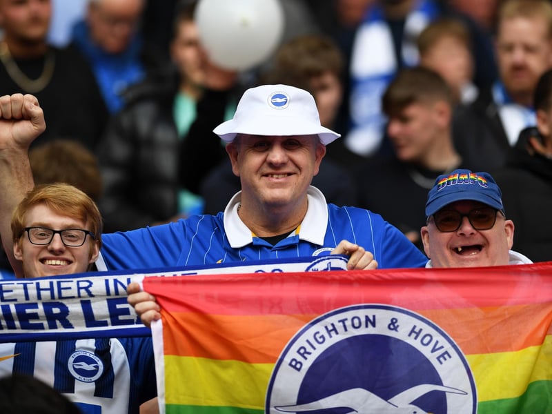 Brighton & Hove Albion V Man Utd Semi Final at Wembley(Photo by Jon Rigby)