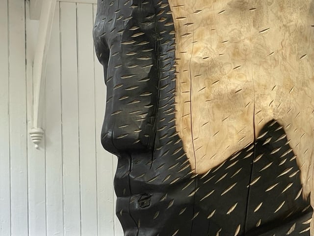 Joseph Hillier's Moot (pictured in progress) at Wakehurst. Photo: RBG Kew