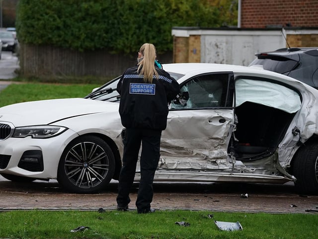 A man has been taken to hospital with ‘life threatening injuries’ having been assaulted following a collision between two vehicles in Eastbourne today (December 7).