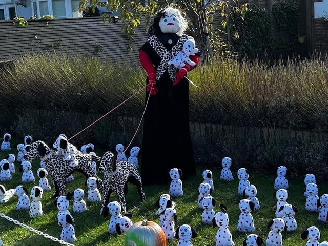 Second prize went to 101 Dalmatians