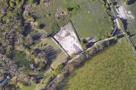 The application that was refused permission was for the continued use of land to the north of The Crescent in Denton as 'a private Gypsy/Traveller site'. Photo: Google Maps