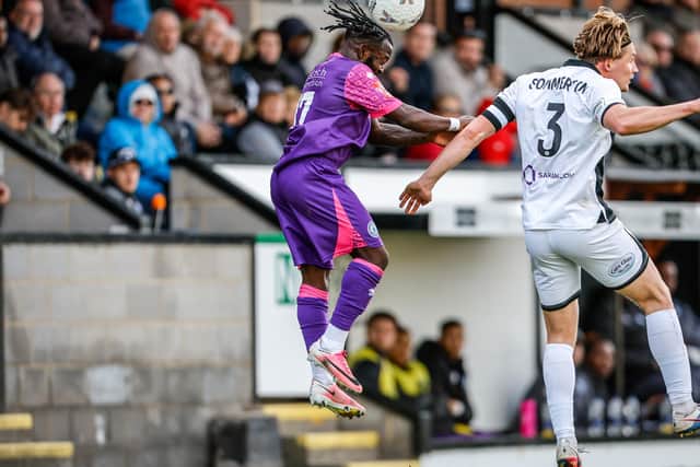 Eastbourne Borough in action at Salisbury - where their FA Cup dreams ended | Lydia Redman