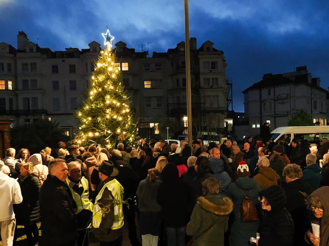 In Pictures: Eastbourne celebrates 25th anniversary of Tree of Light celebration