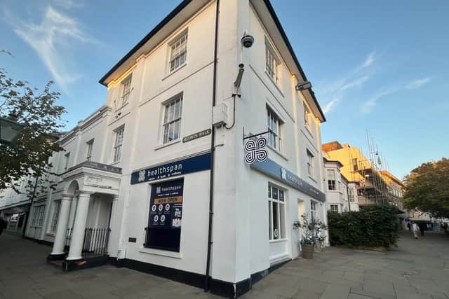 Healthspan secured a ground-floor unit at Richmond House on The Carfax, with the premises benefiting from return frontage onto Swan Walk Shopping Centre. Photo: Sussex World