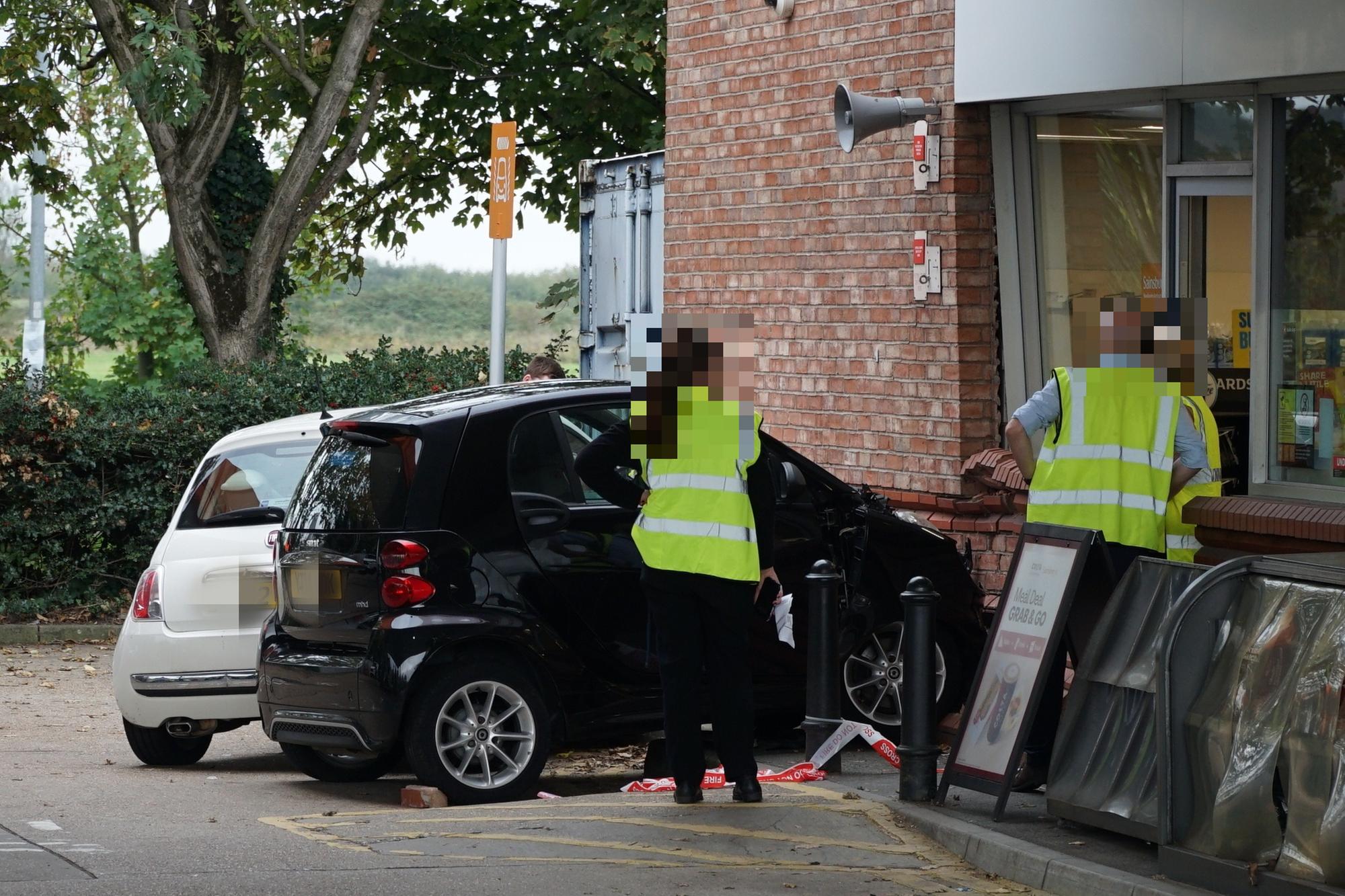 There were reports of a collision involving two cars at the Sainsbury's Petrol Station in The Drove, Newhaven, on Thursday, October 15