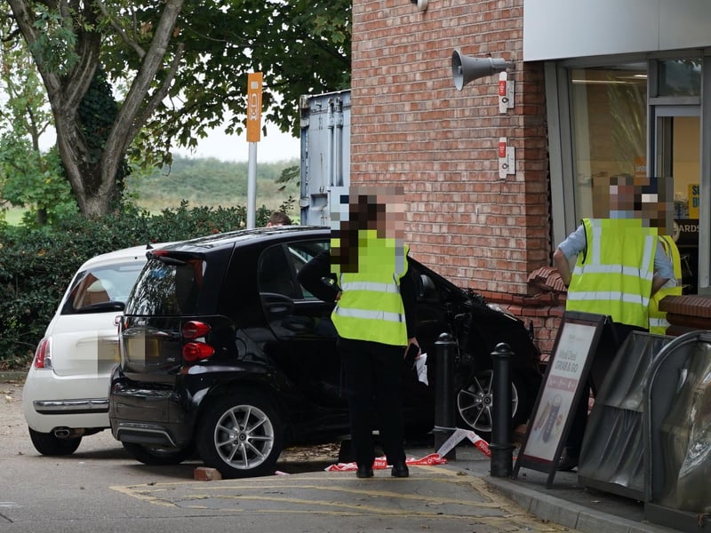 There were reports of a collision involving two cars at the Sainsbury's Petrol Station in The Drove, Newhaven, on Thursday, October 15