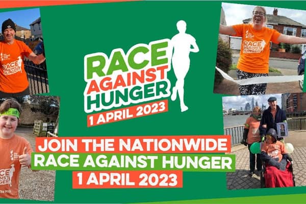 Members of the Petworth food bank team will be taking part in the Race Against Hunger to help tackle the cost of living crisis.