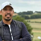 Robert Guanco, 41, died in August after a large sign fell at Big Church Festival near Steyning. Photo: GoFundMe