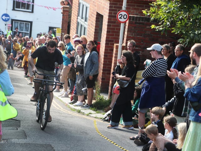 Hastings Old Town Carnival Week 2023: Bike Race. Photo by Roberts Photographic.