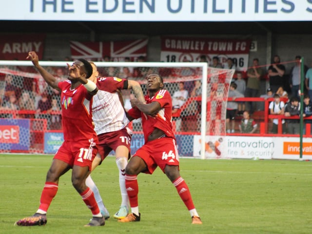 Crawley Town v Northampton Town - picture by Cory Pickford:Crawley Town v Northampton Town