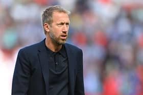 Brighton and Hove Albion head coach Graham Potter has been urged to sign a striker despite winning the opening match of their Premier League season at Manchester United