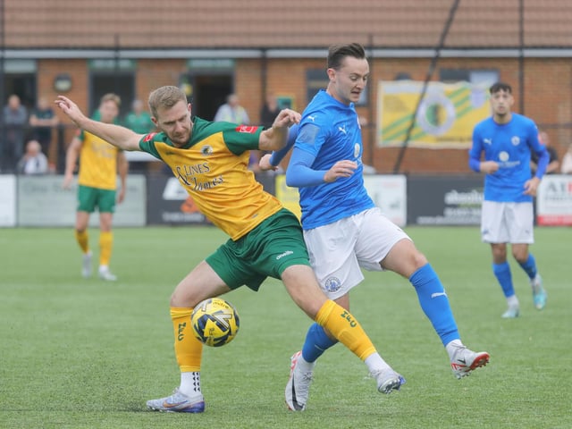 Action from Horsham's entertaining Isthmian Premier stalemate with Billericay Town